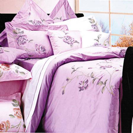 凱盛床品 魅可家紡 浪漫相依四件套 粉 專(zhuān)柜正品 加大